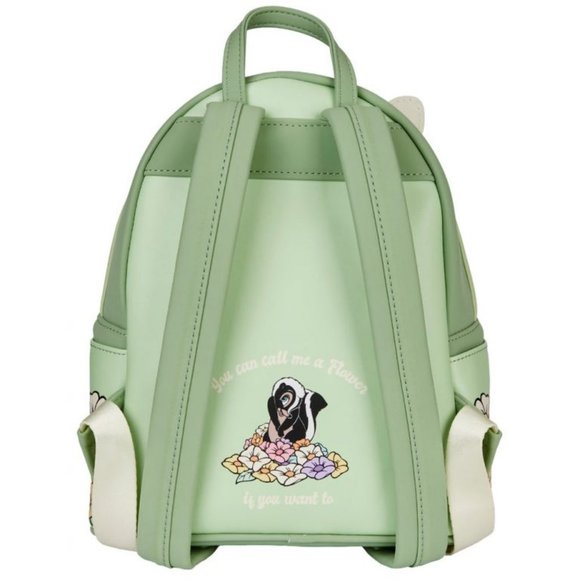 NWT Loungefly Exclusive Disney Bambi and Flower Springtime Mini Backpack - Picture 2 of 6